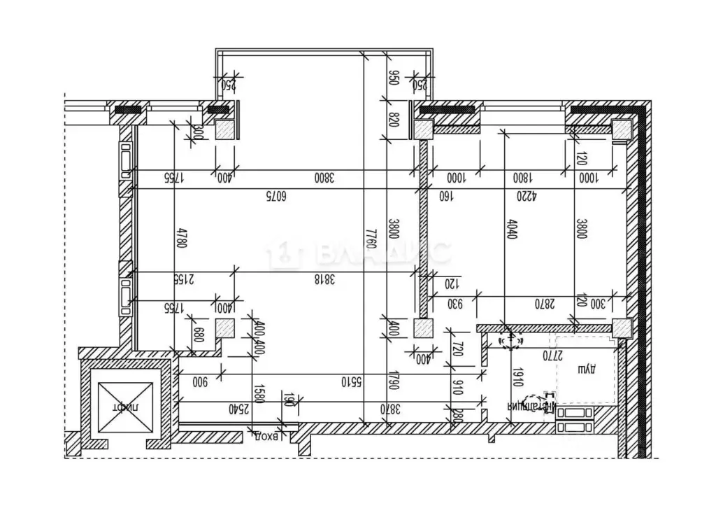 2-к кв. Иркутская область, Иркутск Провиантская ул., 10 (66.6 м) - Фото 2