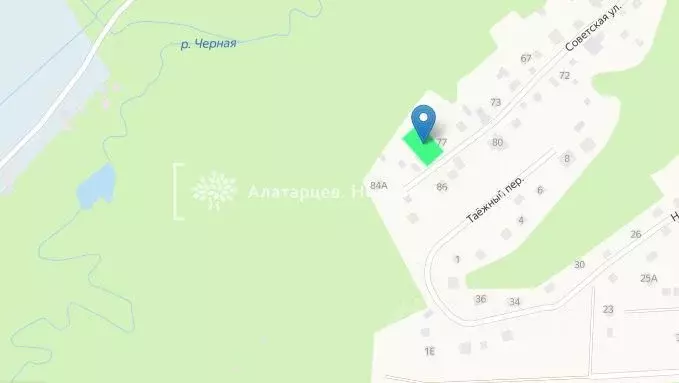 Кафтанчиково томск карта