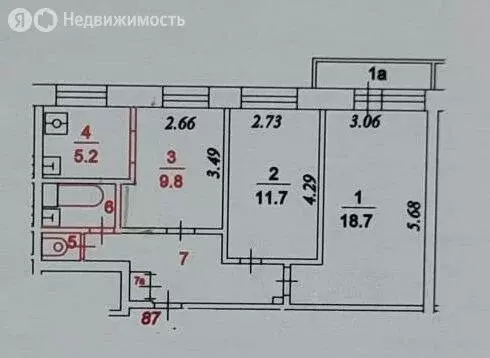 3-комнатная квартира: Москва, улица Молостовых, 19к3 (58 м) - Фото 1