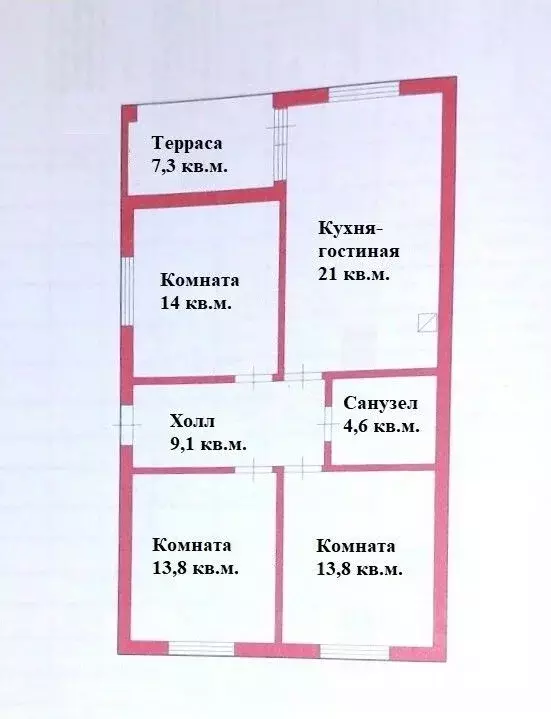 Дом в Краснодарский край, Красноармейский район, Новомышастовское ... - Фото 1