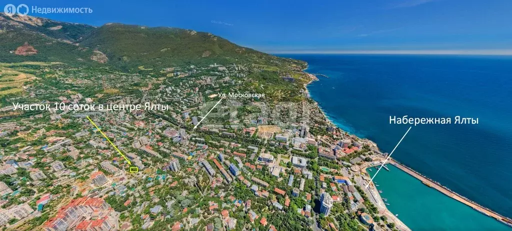 Участок в Ялта, Дарсановский въезд (10 м) - Фото 0