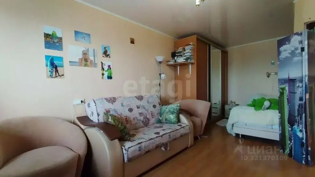 1-к кв. Ярославская область, Ярославль ул. Калинина, 33к2 (36.7 м) - Фото 1