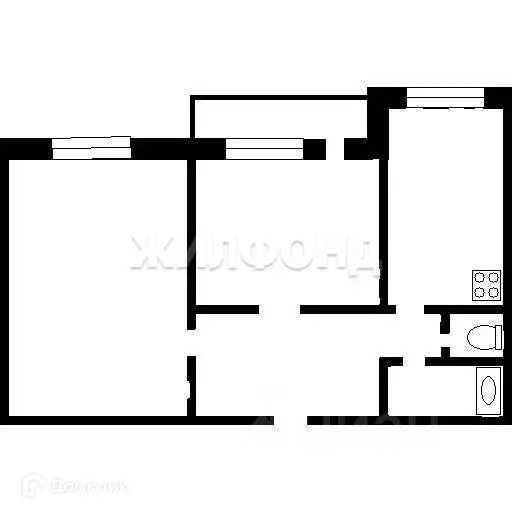 Продаётся 2-к квартира, 51 м - Фото 0
