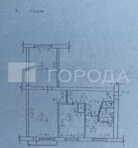 3-к кв. Алтайский край, Новоалтайск ул. Гагарина, 22 (58.8 м) - Фото 2