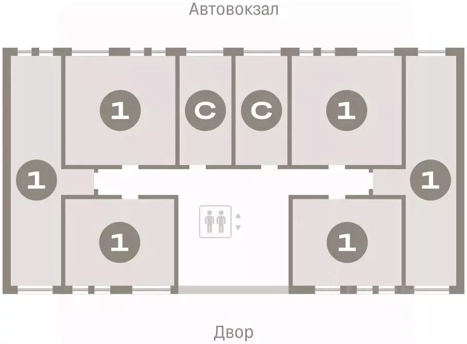 Студия Тюменская область, Тюмень ул. Республики, 203к1 (19.82 м) - Фото 1