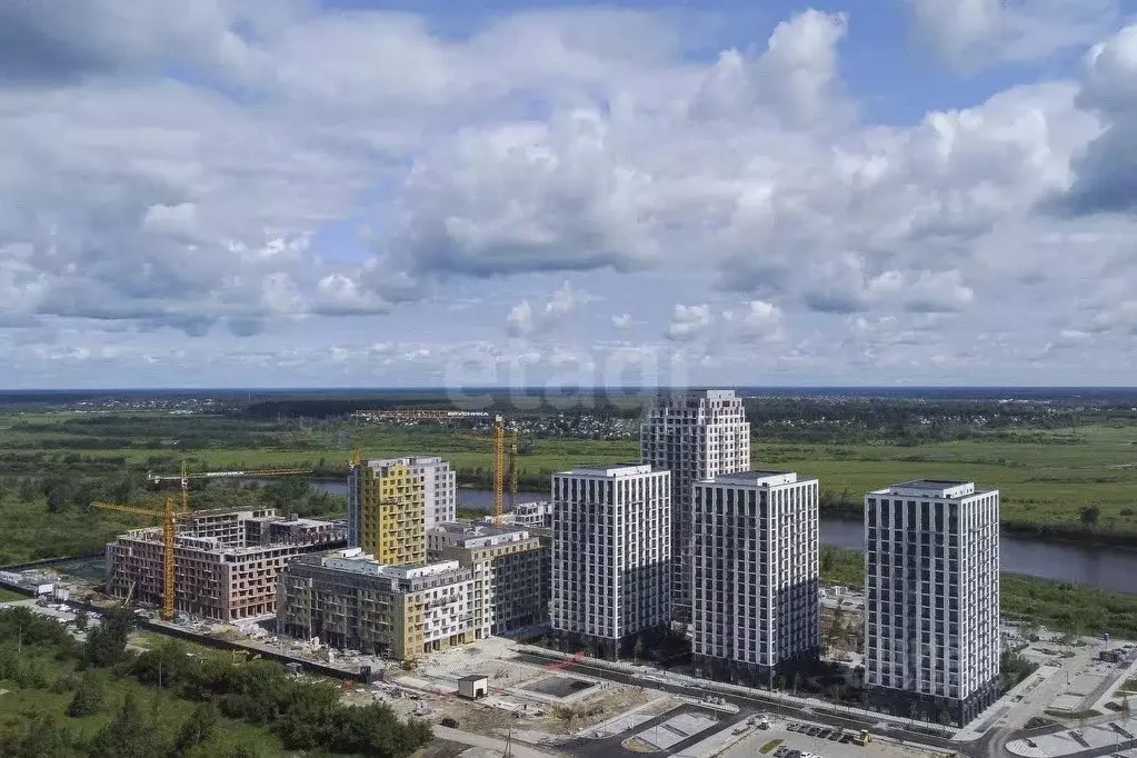 3-к кв. Тюменская область, Тюмень ДОК мкр, Октябрьский на Туре жилой ... - Фото 0