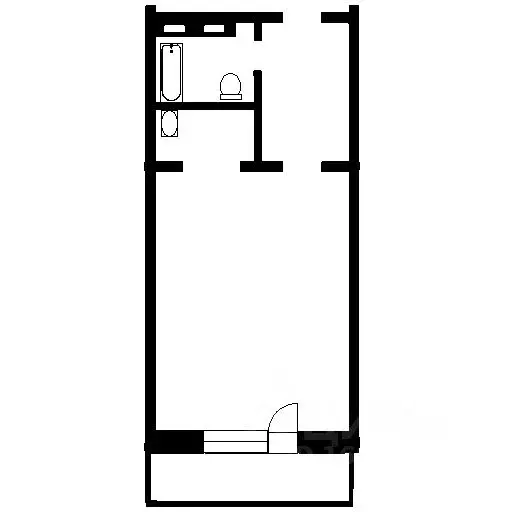 1-к кв. Воронежская область, Воронеж ул. Адмирала Чурсина, 4 (38.0 м) - Фото 2