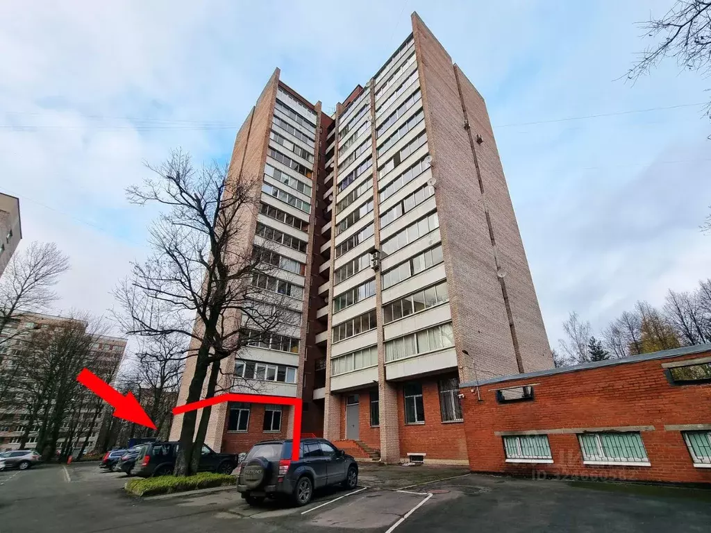 Помещение свободного назначения в Санкт-Петербург просп. Пархоменко, ... - Фото 2