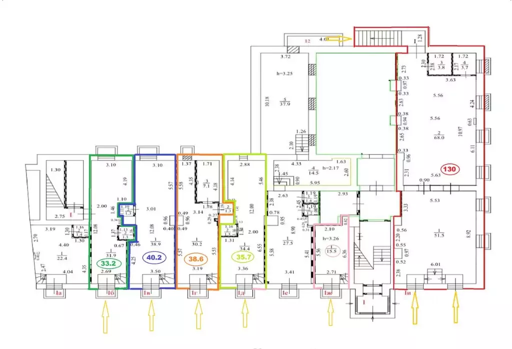Помещение свободного назначения в Москва ул. Тимура Фрунзе, 16 (33 м) - Фото 1