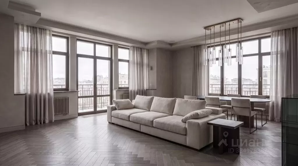 3-к кв. Москва Большая Татарская ул., 7к1 (148.0 м) - Фото 2
