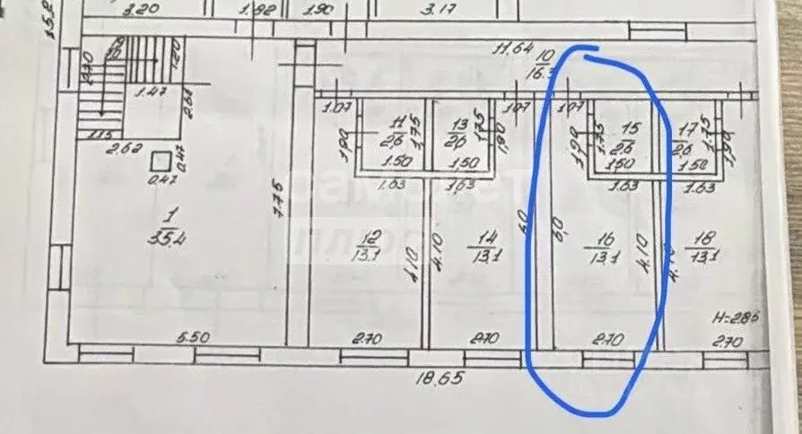 Студия Краснодарский край, Анапа Терская ул., 221 (16.0 м) - Фото 2
