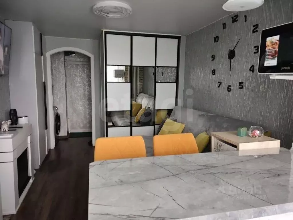 Студия Тюменская область, Тюмень ул. 30 лет Победы, 77 (18.5 м) - Фото 2