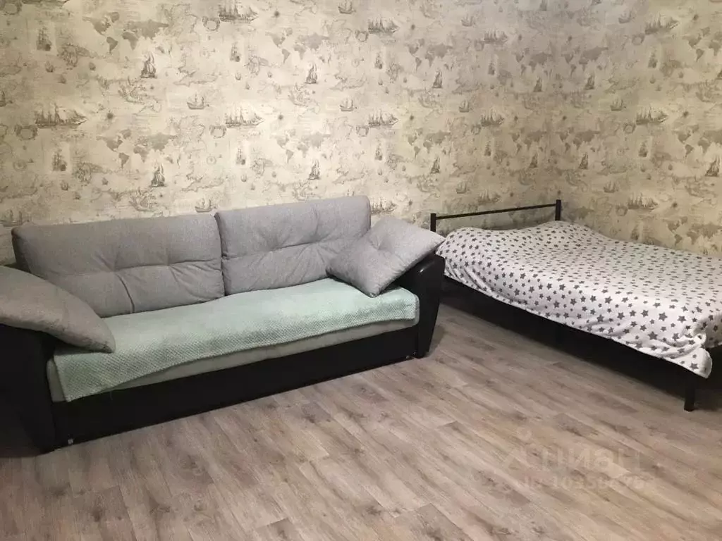 1-к кв. Татарстан, Казань ул. Латышских Стрелков, 10а (35.0 м) - Фото 0