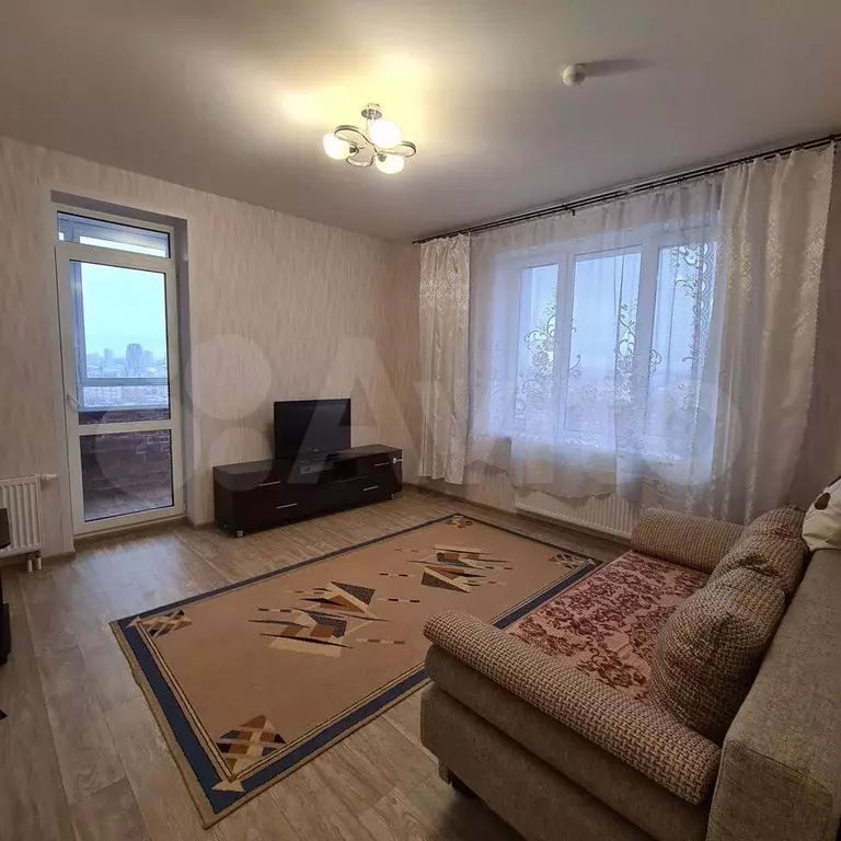 1-к. квартира, 37 м, 23/25 эт. - Фото 1