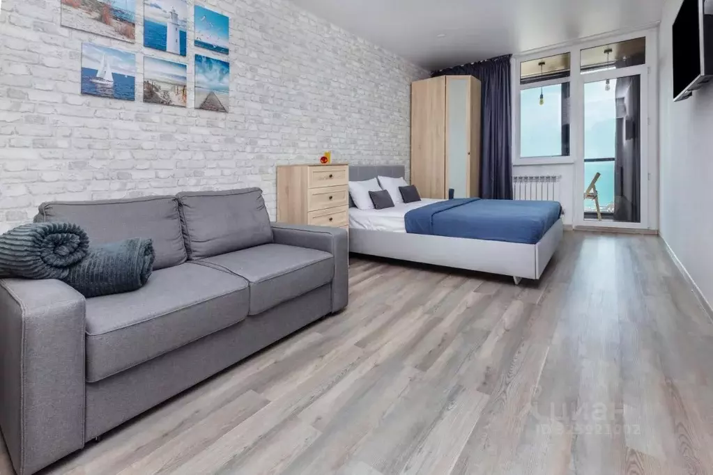 1-к кв. Краснодарский край, Сочи ул. Ленина, 298Бк6 (35.0 м) - Фото 2