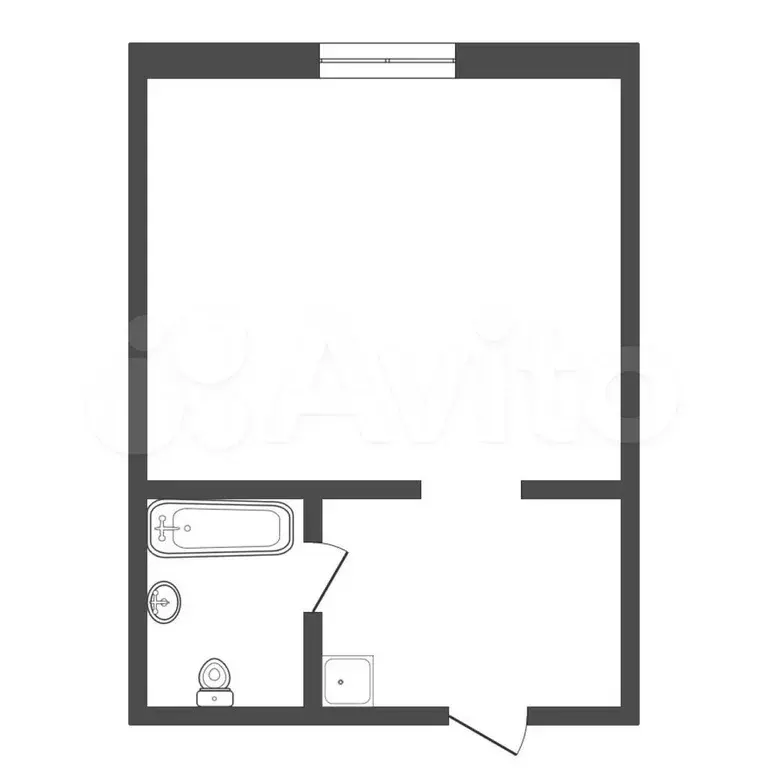 Квартира-студия, 14 м, 1/5 эт. - Фото 0
