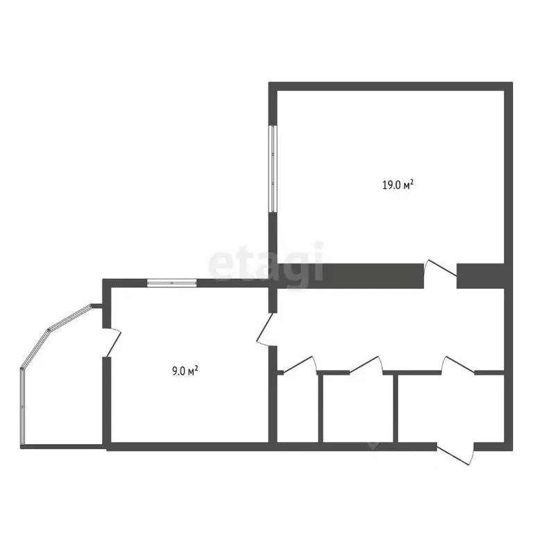 1-к кв. Воронежская область, Воронеж бул. Победы, 43 (42.8 м) - Фото 2