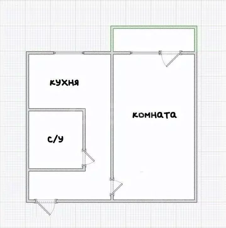 1-к кв. Приморский край, Владивосток Енисейская ул., 17 (31.8 м) - Фото 1