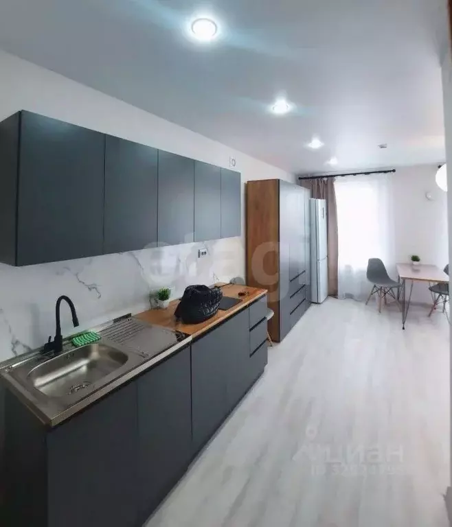 Студия Новосибирская область, Новосибирск ул. Ясный Берег, 43 (27.0 м) - Фото 1