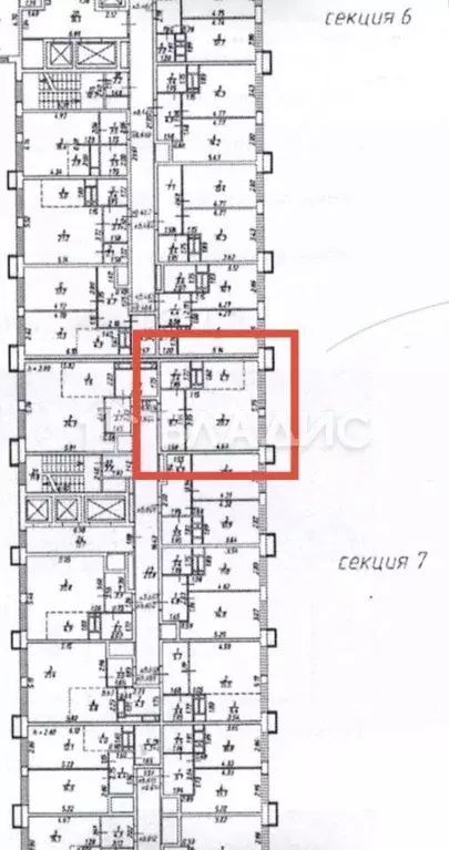 Студия Московская область, Долгопрудный Парковая ул., 46к1 (34.5 м) - Фото 2