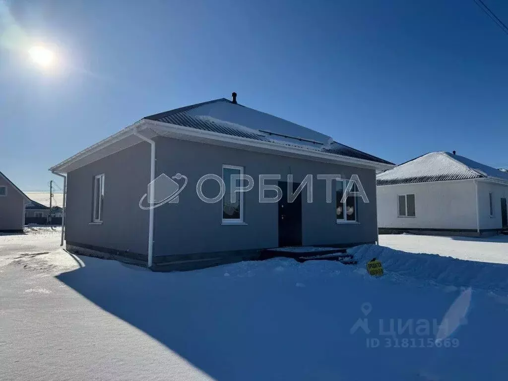 Дом в Тюменская область, Тюменский район, Сезоны кп ул. Зимняя (75 м) - Фото 0
