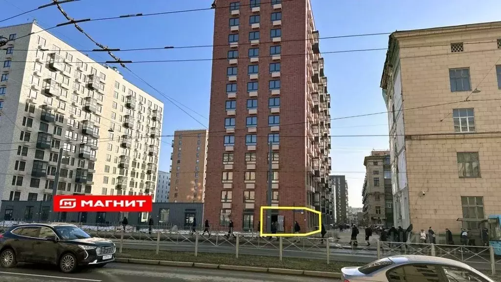 Помещение свободного назначения в Санкт-Петербург Кантемировская ул., ... - Фото 1