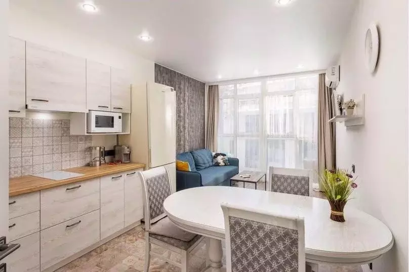 1-к кв. Краснодарский край, Сочи Больничный Городок мкр, пер. ... - Фото 2