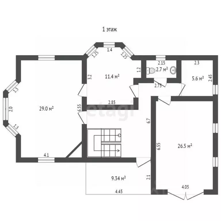 Дом в Крым, Бахчисарайский район, Верхореченское с/пос, с. Баштановка ... - Фото 1