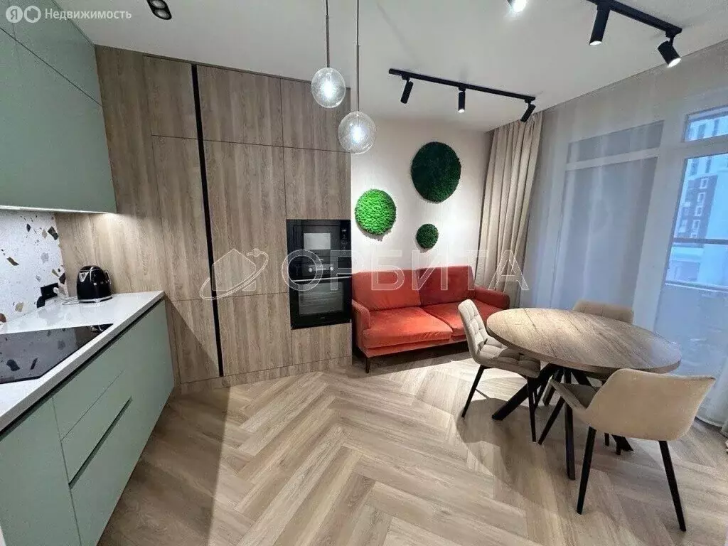 2-комнатная квартира: Тюмень, улица Пожарных и Спасателей, 5 (52.8 м) - Фото 1