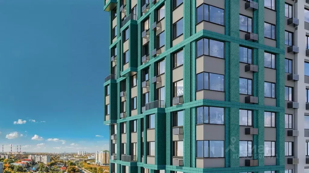 Студия Тюменская область, Тюмень ул. Мельникайте, 42к1 (27.44 м) - Фото 2