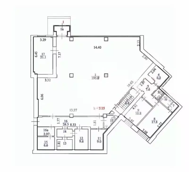 Помещение свободного назначения в Москва Верхняя ул., 3К2 (342 м) - Фото 2