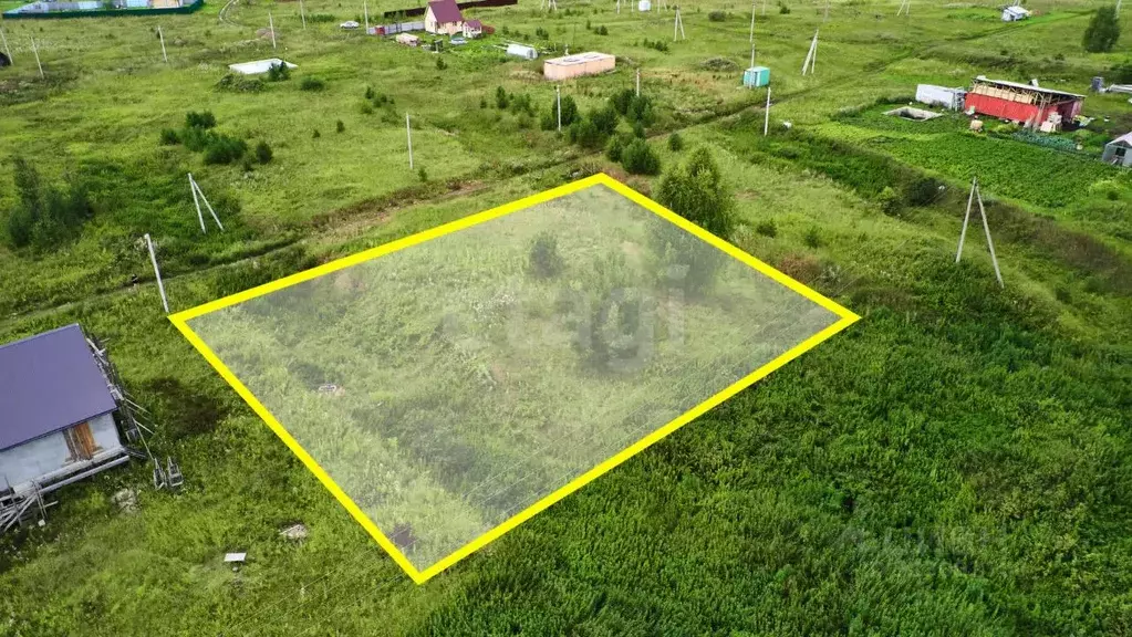 Участок в Томская область, Томский район, с. Вершинино, Междуречье кп ... - Фото 2