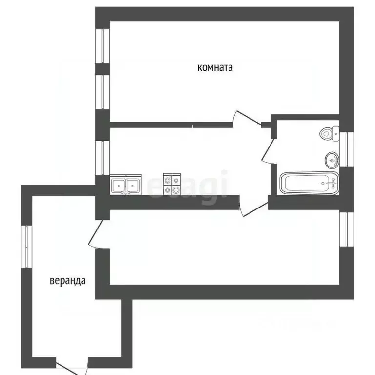 Дом в Тамбовская область, Знаменский муниципальный округ, с. Сухотинка ... - Фото 2