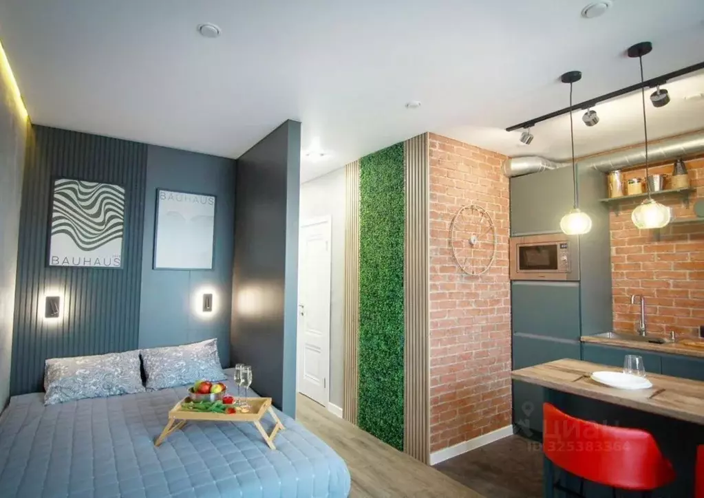 1-к кв. Челябинская область, Челябинск ул. Блюхера, 123К (26.0 м) - Фото 2