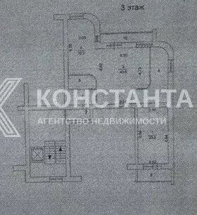 4-к. квартира, 155,7 м, 3/9 эт. - Фото 1