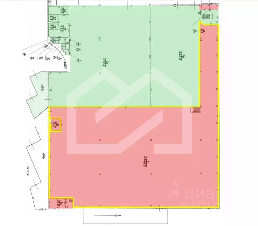 Производственное помещение в Москва Скотопрогонная ул., 35С3 (2300 м) - Фото 2