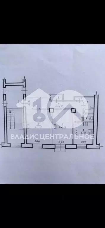 2-к. квартира, 59,4 м, 4/4 эт. - Фото 0