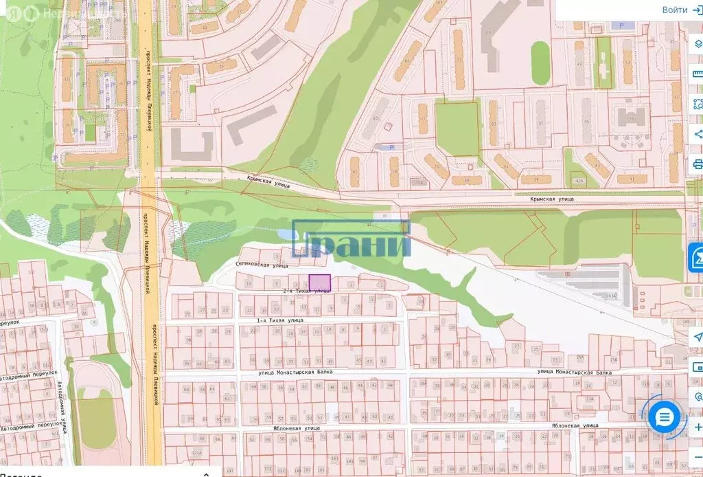 Участок в Курск, 2-я Тихая улица, 3 (12.07 м) - Фото 0