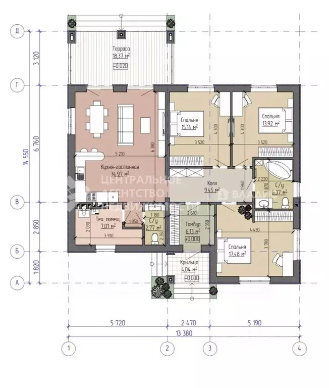Дом в Рязанская область, Рязанский муниципальный округ, с. Кораблино ... - Фото 2