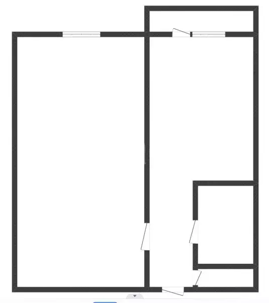 2-комнатная квартира: Грязи, улица Дубовая Роща, 1 (34.5 м) - Фото 1
