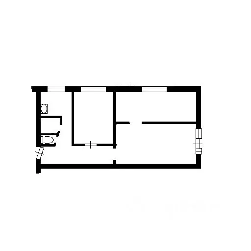 3-к кв. Татарстан, Казань ул. Болотникова, 3 (53.5 м) - Фото 2