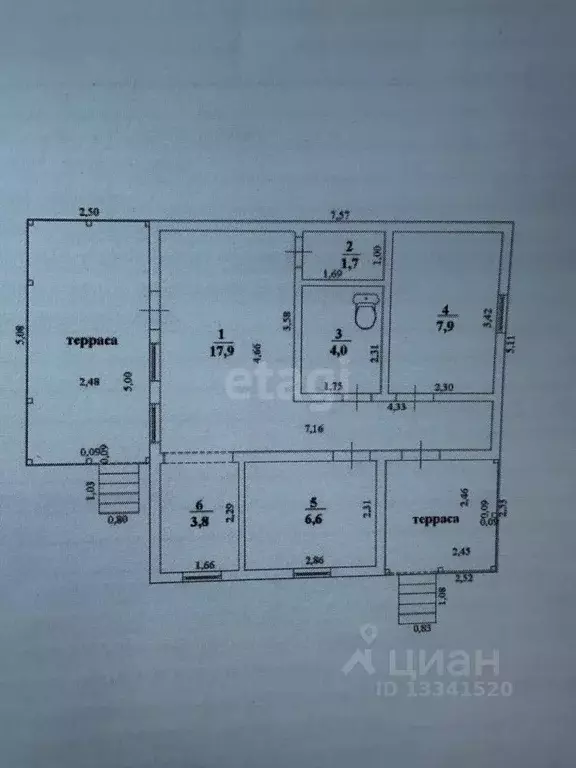 Дом в Ульяновская область, Чердаклинский район, Мирновское с/пос, с. ... - Фото 2