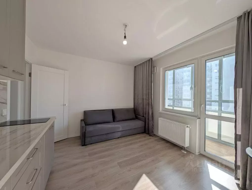 Студия Санкт-Петербург ул. Пахомовская, 25 (17.7 м) - Фото 1