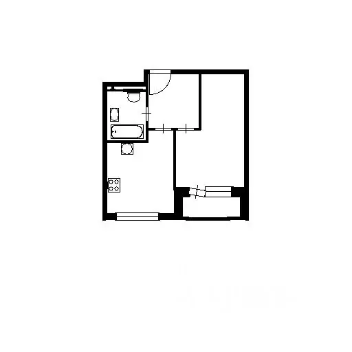 1-к кв. Санкт-Петербург просп. Орлово-Денисовский, 19к1 (34.6 м) - Фото 1