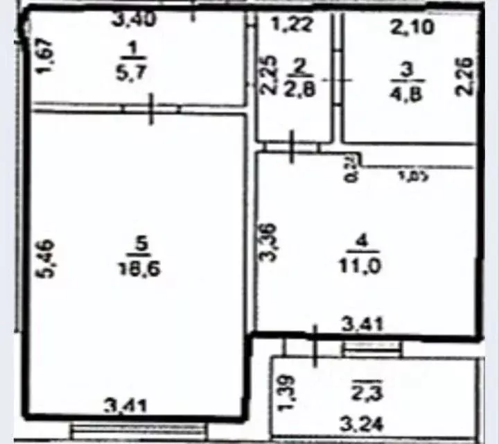 1-к кв. Оренбургская область, Оренбург ул. Мира, 3/1 (42.9 м) - Фото 1