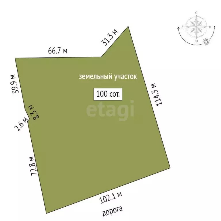 Участок в Ярославская область, Некрасовский муниципальный округ, ... - Фото 2