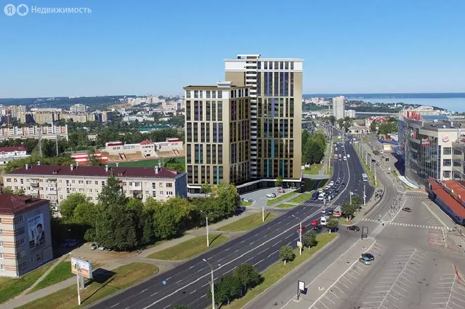 1-комнатная квартира: Чебоксары, улица Калинина, 86 (60.7 м) - Фото 2