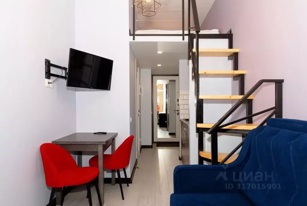 Студия Санкт-Петербург ул. Некрасова, 17 (19.0 м) - Фото 0