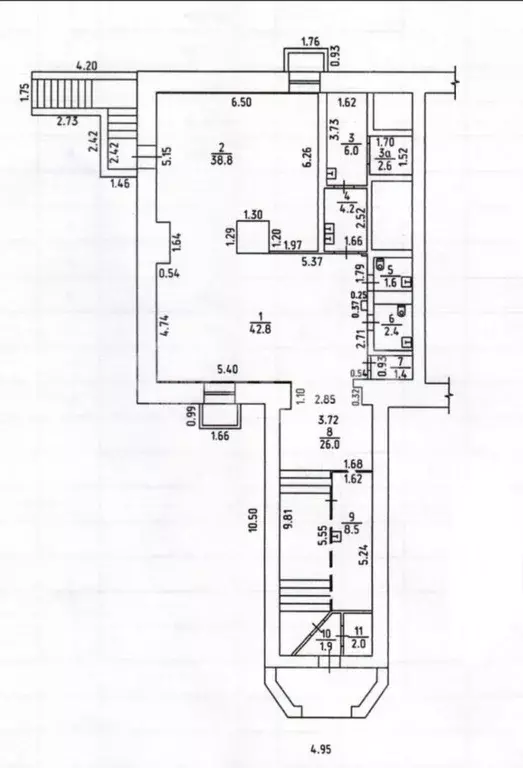 Помещение свободного назначения в Удмуртия, Ижевск Клубная ул., 64к2 ... - Фото 2