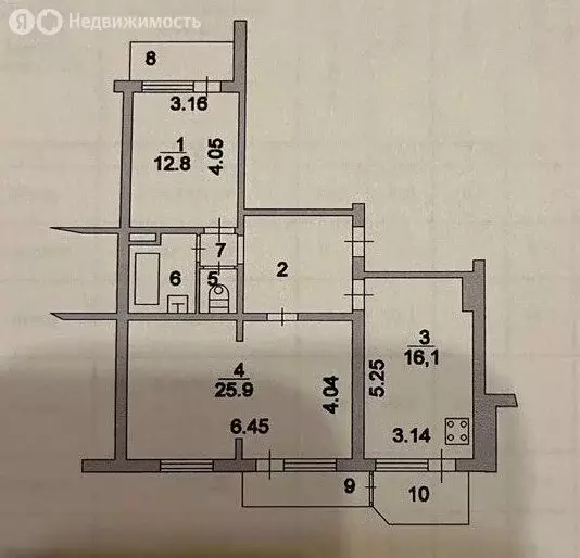 2-комнатная квартира: Железногорск, улица Маршала Жукова, 12 (70.4 м) - Фото 0